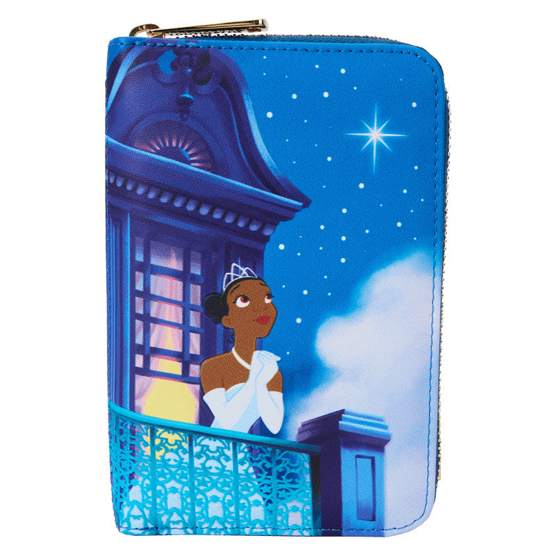 Loungefly Disney Küss den Frosch Tiana Glow-in-the-dark Geldbörse