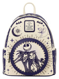 Loungefly Disney The Nightmare Before Christmas – Jack & Sally Night Sky Wandelbarer Rucksack