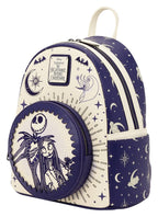 Loungefly Disney The Nightmare Before Christmas – Jack & Sally Night Sky Wandelbarer Rucksack