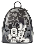 Loungefly Disney Mickey & Minnie Mouse – Geister Glow in the Dark Mini-Rucksack