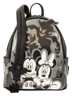 Loungefly Disney Mickey & Minnie Mouse – Geister Glow in the Dark Mini-Rucksack