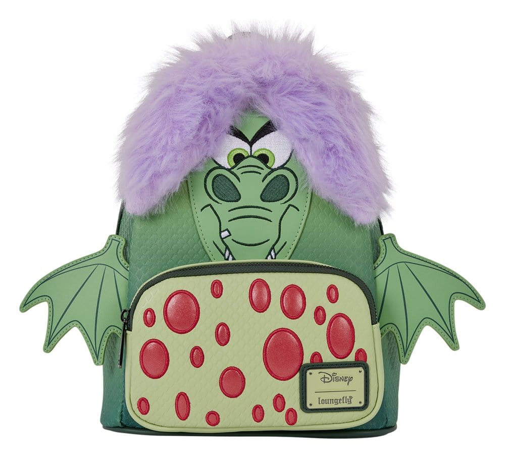 Loungefly Disney Die Hexe und der Zauberer – Madam Mim Drachen Cosplay Mini-Rucksack