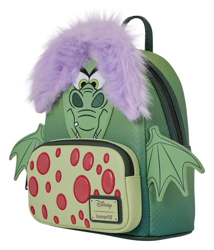 Loungefly Disney Die Hexe und der Zauberer – Madam Mim Drachen Cosplay Mini-Rucksack