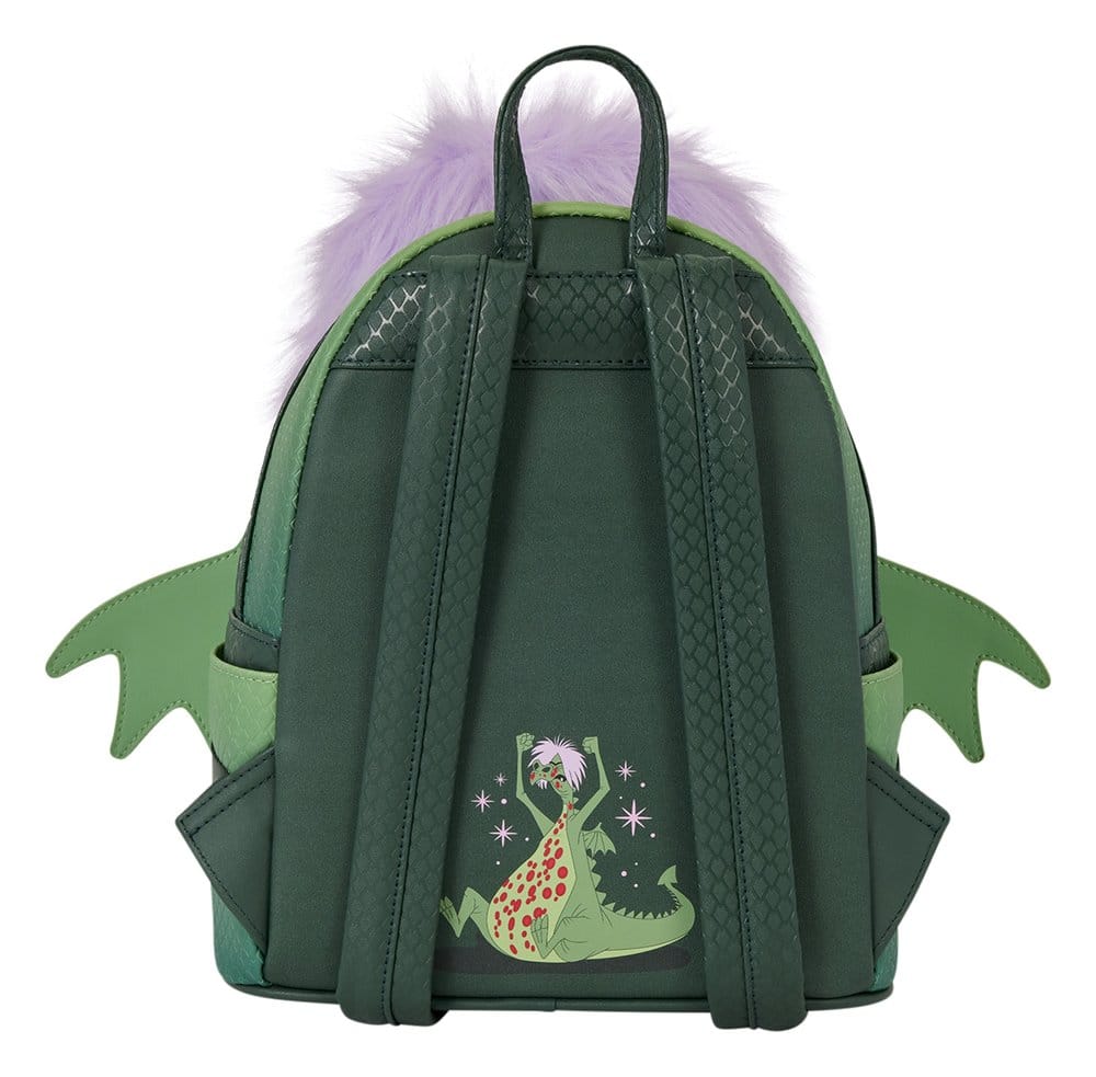 Loungefly Disney Die Hexe und der Zauberer – Madam Mim Drachen Cosplay Mini-Rucksack