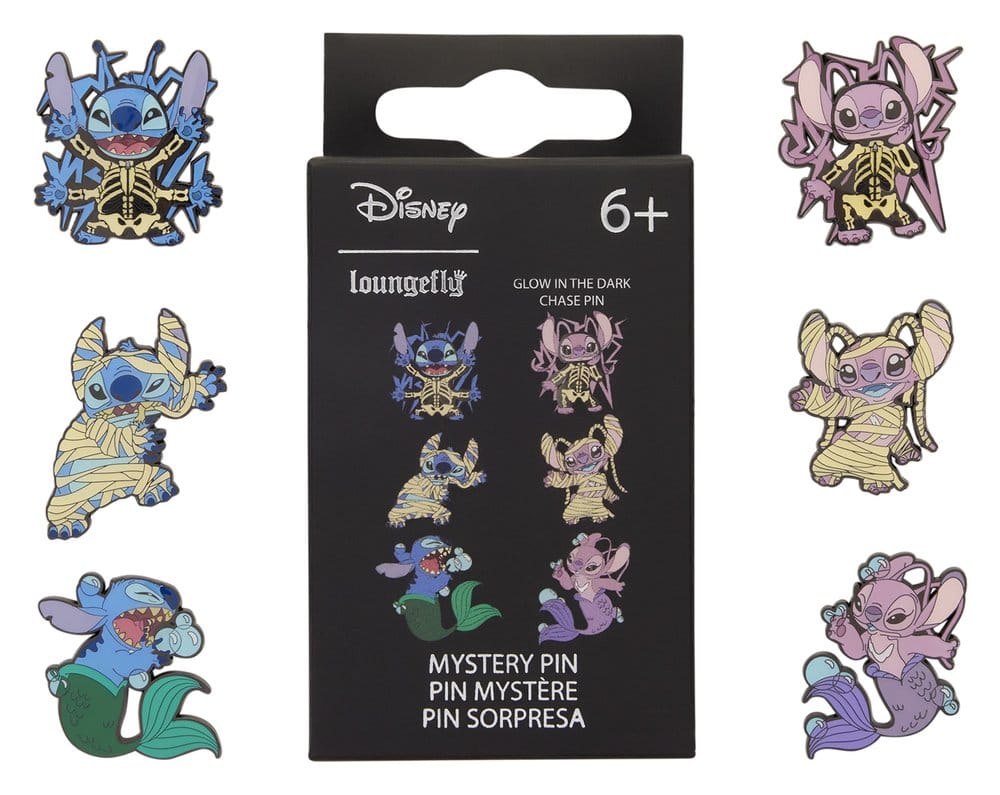 Loungefly Disney Lilo & Stitch – Halloween Mystery-Pins (Blind Box)