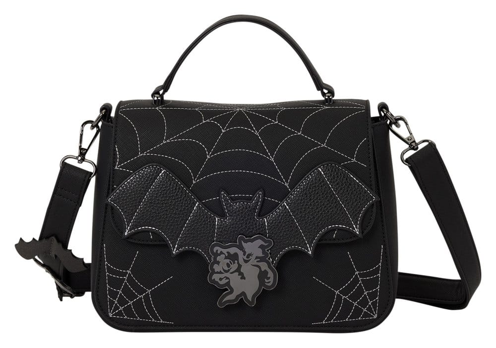 Loungefly Disney Mickey & Minnie Mouse – Spinnennetz & Fledermäuse Umhängetasche