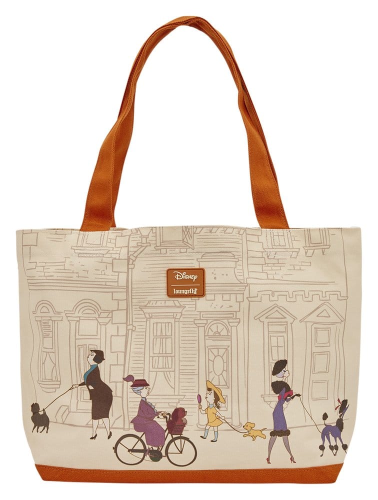 Loungefly Disney 101 Dalmatiner – Große Canvas-Tragetasche
