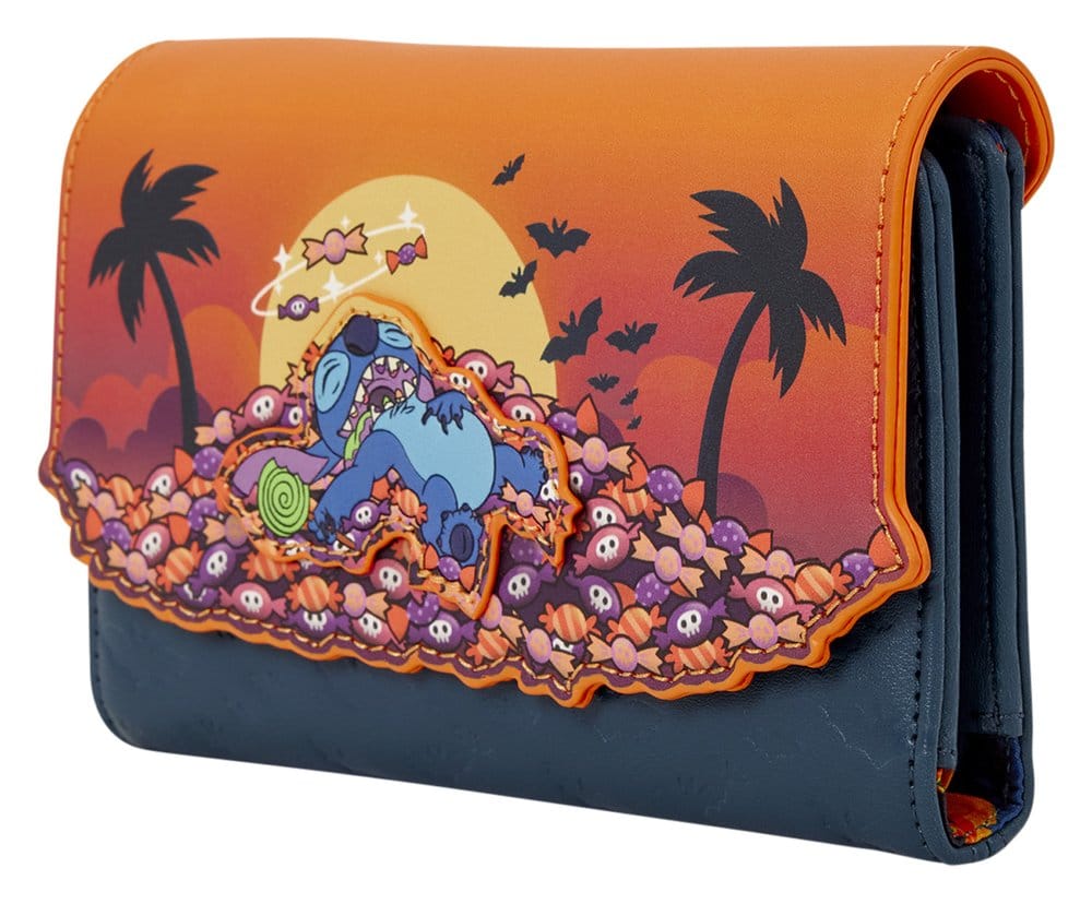 Loungefly Disney Lilo & Stitch – Halloween-Süßigkeiten-Geldbörse